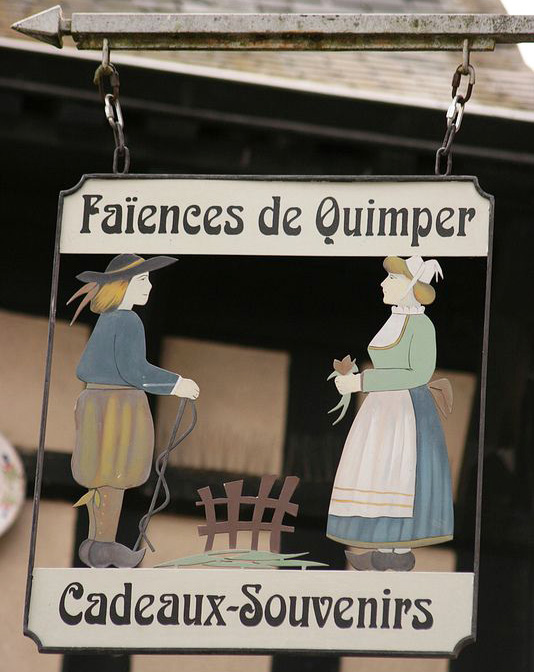 Faïences de Quimper (cadeaux-souvenirs) - Quimper