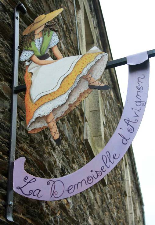 La demoiselle d'Avignon (décoration intérieure) - Rochefort en Terre