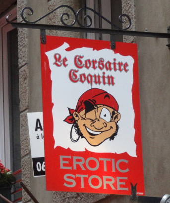 Le corsaire coquin (boutique érotique) - Saint Malo