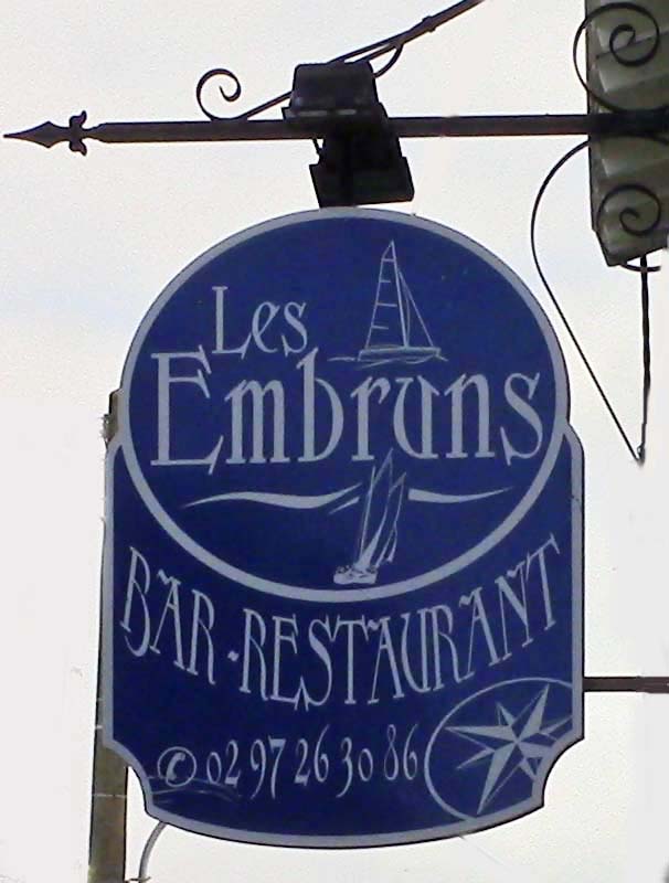 Les Embruns (bar-restaurant) - Ile aux Moines